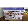 Image 2 : HAMILTON BEACH 4 SLICE MODERN CHROME TOASTER - TESTED WORKING