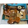 Image 2 : WOODEN DECOR, BAROMETER, CLOCK AND JIGSAW PUZZLES COMPLETE
