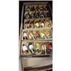 Image 2 : TRAY OF MINI PAINTED PORCELAIN DUCKS AND NEW OLD STOCK SWORD RACKS