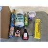 Image 2 : BOX OF NON-PERISHABLE FOOD ITEMS AND ZIPLOC BAGS