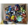 Image 2 : TWO TRAYS OF TOYS INCLUDING STAR WARS