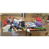 Image 1 : 2 BOXES OF CRAFT ITEMS AND OFFICE SUPPLIES