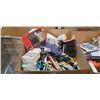 Image 3 : 2 BOXES OF CRAFT ITEMS AND OFFICE SUPPLIES