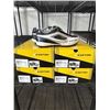 Image 1 : 4 NEW EASTON DIAMOND LO WFII BASEBALL CLEATS SIZE WOMENS 9, BLACK / WHITE
