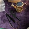 Image 2 : NEW SOLAR FAIRY WATERING CAN WITH CASCADING LIGHTS OUTDOOR, WATER CAN SOLAR LIGHTS GARDEN DECORATIVE