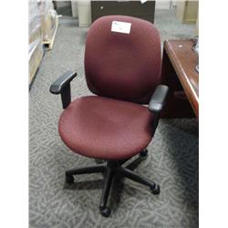 Burgandy Multi Lever Chair