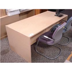 Maple Desk & Credenza Suite