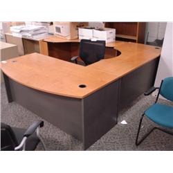 Cherry U-shape Executive Suite C/w Matching