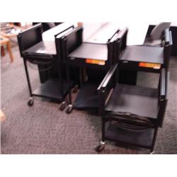 Lot Of 6 Bretford Av Stands