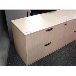 Maple 2 Drawer Lateral File Cabinet