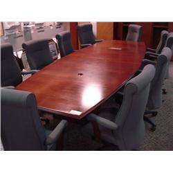 Cherry 12ft Boardroom Table