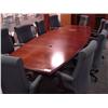 Image 1 : Cherry 12ft Boardroom Table