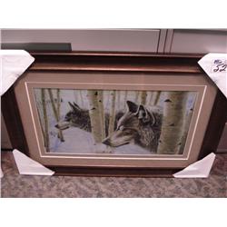 Framed Print "coyotes"