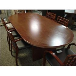 Cherry 8ft Boardroom Table