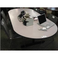 Grey 8ft Boardroom Table