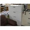 Image 1 : Grey 4 Drawer Lateral File Cabinet