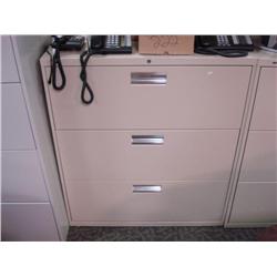 3 Drawer Lateral File Cabinet