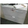 Image 1 : Grey 2 Drawer Lateral File Cabinet