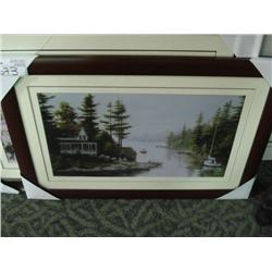 Framed Print  "inner Harbour"