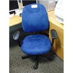 Blue Mid Back Multi Lever Task Chair