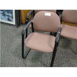 Burgandy Client Chair