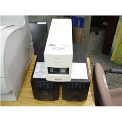 3 Apc Smart Ups Battery Back Ups