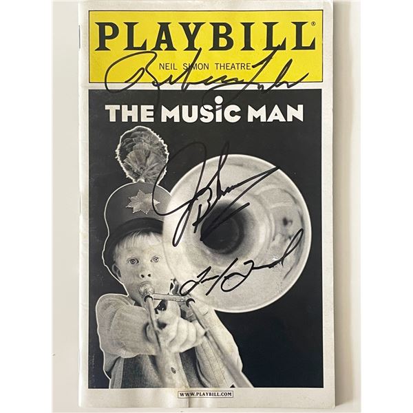 The Music Man Joel Blum and Rebecca Luker signed playbill