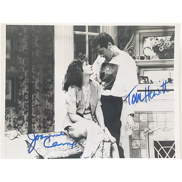 Joanne Camp and Tom Hewitt signed photo