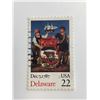 Image 1 : 1987 22c Delaware Bicentenary Statehood Stamp