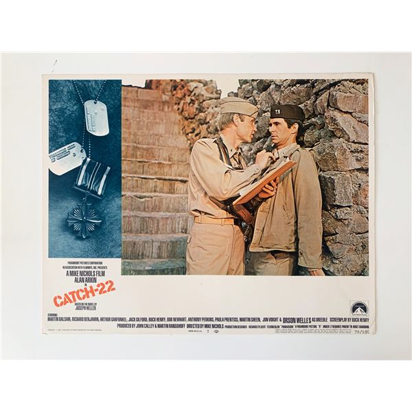 Catch-22 original 1970 vintage lobby card