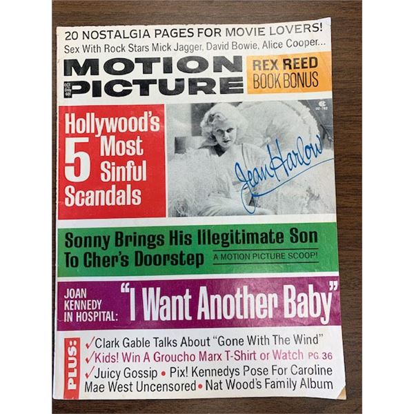 Motion Picture Magazine - Jean Harlow