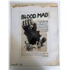Image 1 : Blood Mad (The Glove) Original 1979 Vintage Movie Advertising Paste Up