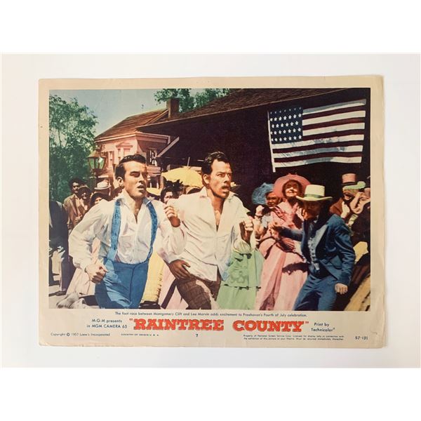 Raintree County original 1957 vintage lobby card