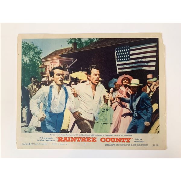 Raintree County original 1957 vintage lobby card