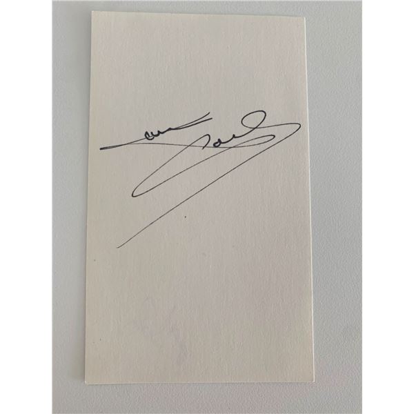 Jane Powell original signature