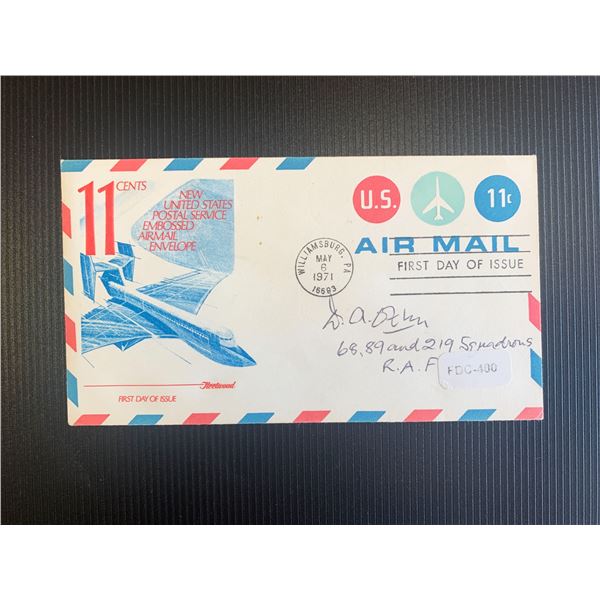 Douglas Oxby signed first day cover