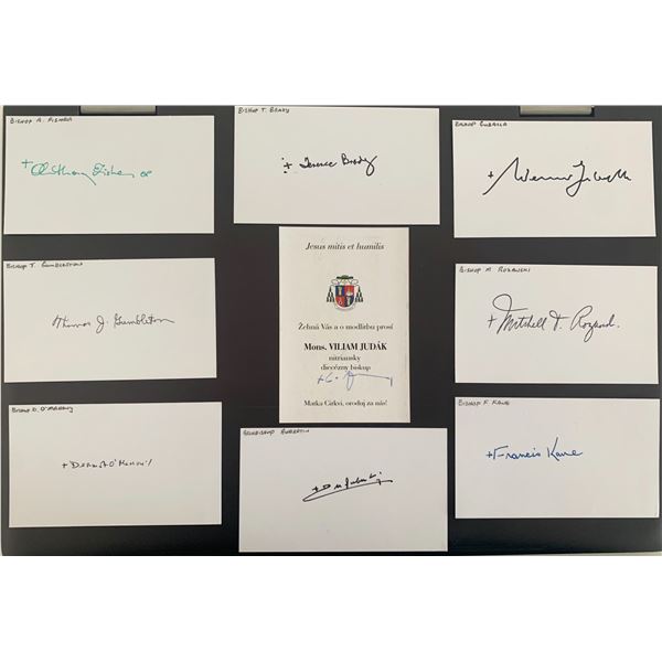 Set of Nine Bishops, original signatures