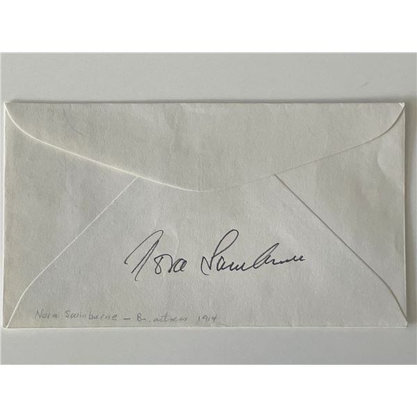 British actress Nora Swinburne signed cover