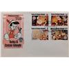 Image 1 : Turks & Caicos 1980 Pinocchio Souvenir First Day Cover
