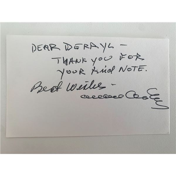 M.A.S.H. Allan Arbus original signature