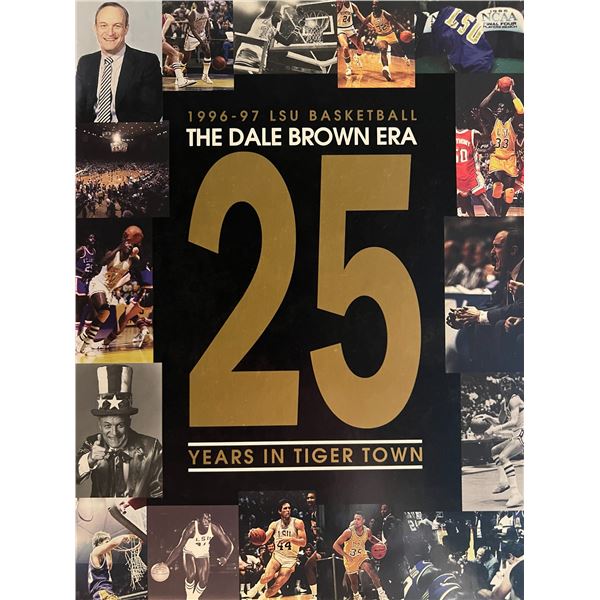 LSU Tigers 96-97 media guide. 8x11 inches