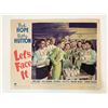 Image 1 : Let's Face It original 1943 vintage lobby card