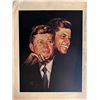 Image 1 : John F. Kennedy print. 11x14 inches