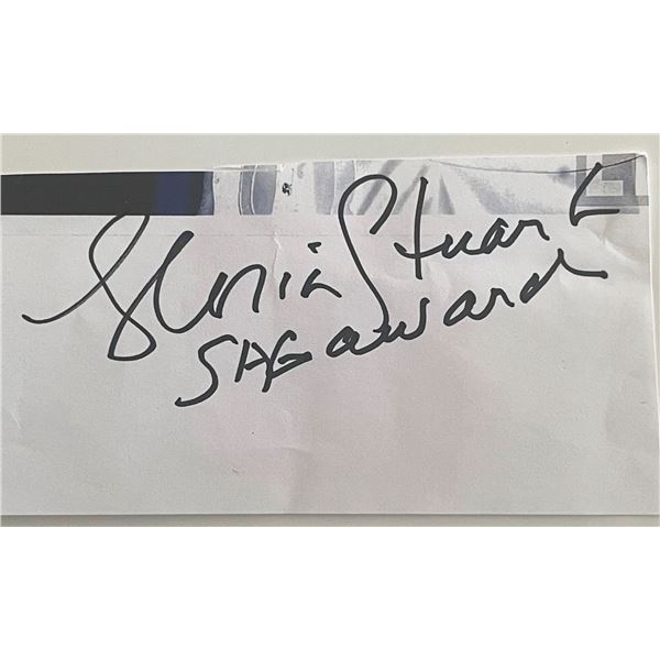 American actress Gloria Stuart original signature