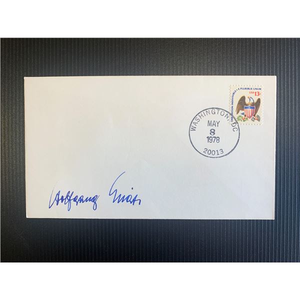 Wolfgang Spate signed first day cover