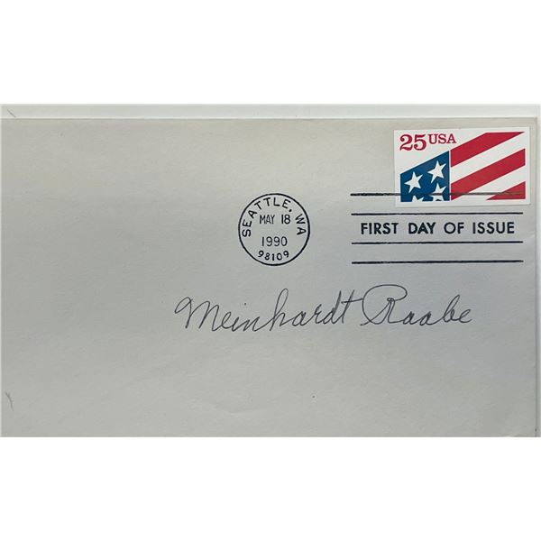 Meinhardt Raabe signed cover