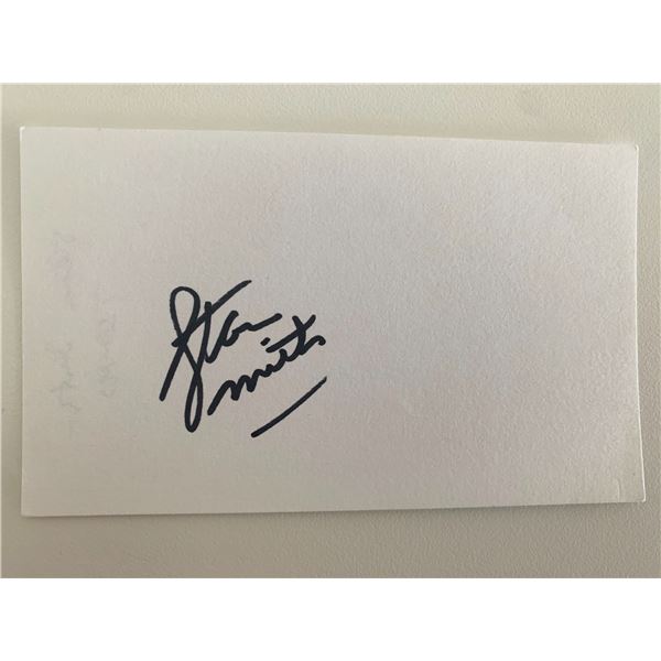 Tennis Star Stan Smith original signature