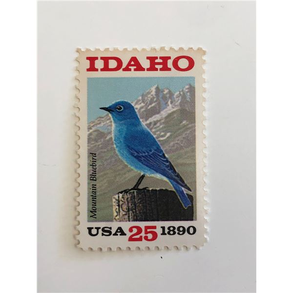 1990 25c Idaho Statehood Stamp