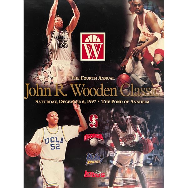 1997 John Wooden Classic program. 8x11 inches