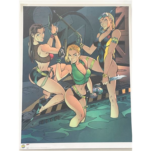 Danger Girl 1998 Comic Art by J. Scott Campbell